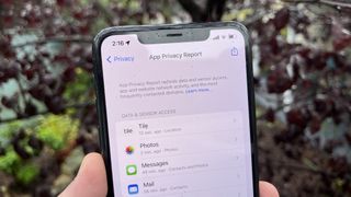 iOS 15アプリプライバシーレポートの使い方