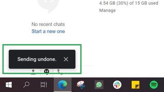 ステップ 3: Gmail でメールを取り消す方法