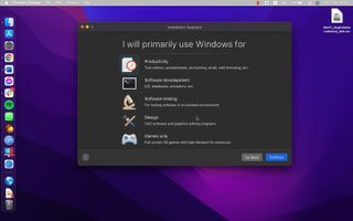 macOS で Windows 11 を実行する方法 Monterey のスクリーンショット
