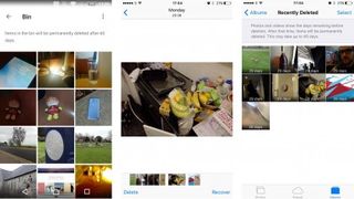 携帯電話で削除した写真を復元する