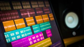 音声編集ソフトの画面