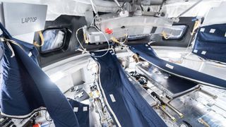 NASAのオリオン宇宙船内部