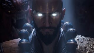 ディアブロ イモータルのモンクの目が光る