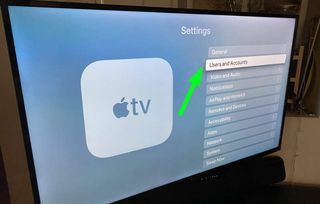 Apple TV 4K設定画面