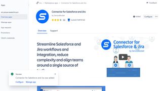 Salesforce-Jira コネクタ プラグインを Jira に追加する
