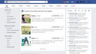 10. Use Facebook's search to your advantage