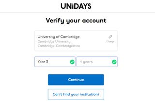 Apple の学生割引を取得する方法 - unidays