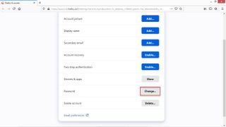 Mozilla Firefox のパスワード