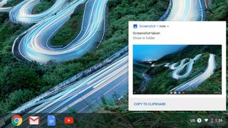 Chromebook でスクリーンショットを撮る方法