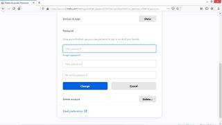 Mozilla Firefox のパスワード
