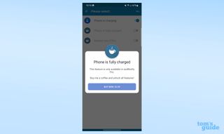 アプリのプレミアム バージョンを宣伝するポップアップを表示する aodNotify のスクリーンショット