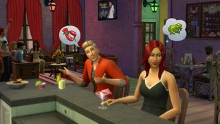 The Sims 4 攻略 - シムがバーでいちゃつきようとするが失敗する