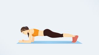 一日中座っている場合に最適なエクササイズ: プランク
