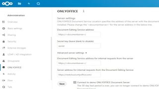 OnlyOffice のスクリーンショット