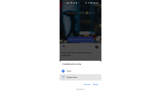 Android で別の時計アプリを設定する