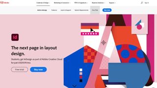 Adobe InDesign Web サイト