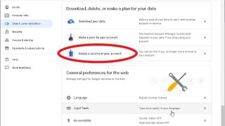Gmailアカウントを削除する方法