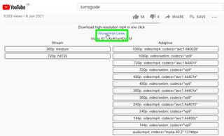 Chrome で YouTube 動画をダウンロードする方法 - リンクを表示