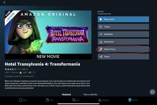 Prime Video の隠し機能: ウォッチ パーティー