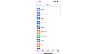 iOS 上の Apollo アプリ