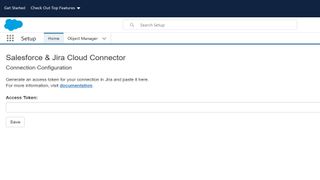 Salesforce での Jira の API アクセスの設定。