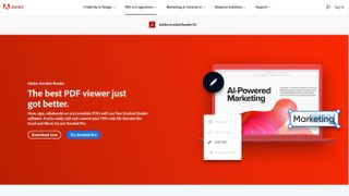 Adobe Acrobat DC Web サイト