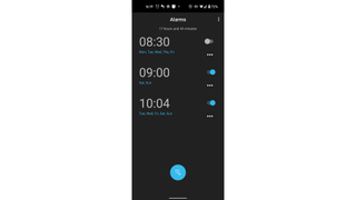 Android の MB 目覚まし時計アプリ