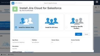 コネクタ プラグインをすべてのユーザーにインストールするか、特定のユーザーにインストールするか、管理者のみにインストールするかを選択します。