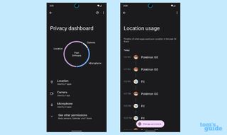 Android 12 でプライバシー ダッシュボードにアクセスする方法: ステップ 3