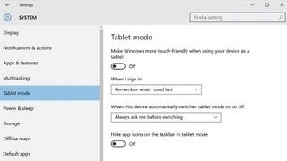 8. タブレットモード
