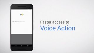 ロック画面から音声コマンドを使用する
