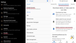 Gmailアカウントを削除する方法