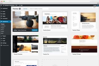 WordPress のテーマの選択