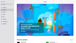 Mac App StoreのApple Arcade