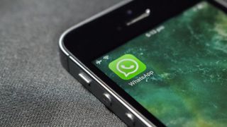 iPhone 上の Whatsapp アプリのアイコン