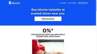 LibertyX の Web サイトのスクリーンショット