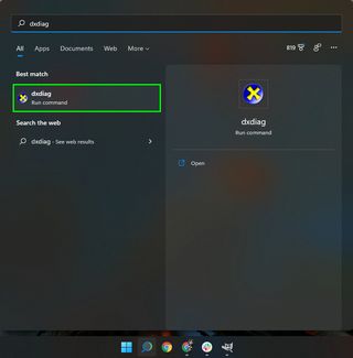 DirectX 診断ツール