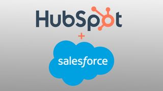 Hubspot と Salesforce のアイコン