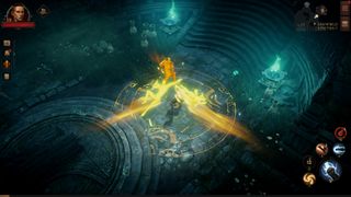 Seven Sided Strike を使用する Diablo Immortal モンク