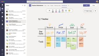 Microsoft Teams ホワイトボードへのアクセス
