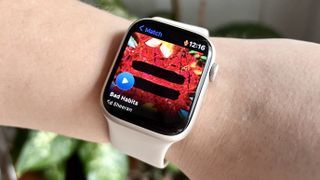 Apple Watchのシャザムソングレーベル