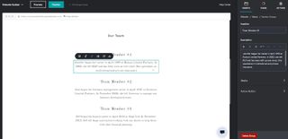 GoDaddy の Web サイト エディターを使用中