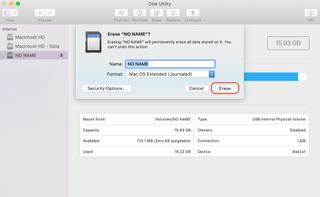 Macを使用してSDカードをフォーマットする方法