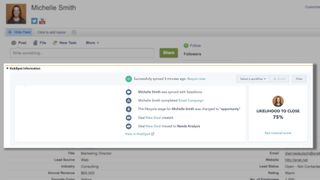 Salesforce の Hubspot Visualforce モジュール ビュー