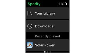 Apple Watch の Spotify