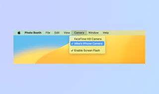 macOS Ventura 継続性カメラ