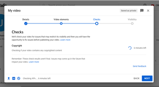 YouTube アップローダー - YouTube のチェック、チェックがどのように行われるかをお知らせします