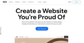 Wix ウェブサイト