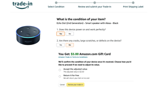 Echo デバイスを Amazon ギフトカードと交換する方法