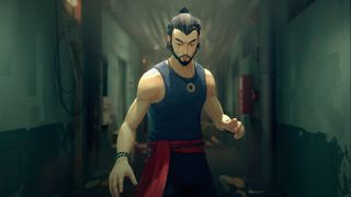 カメラを向けるシフ主人公
